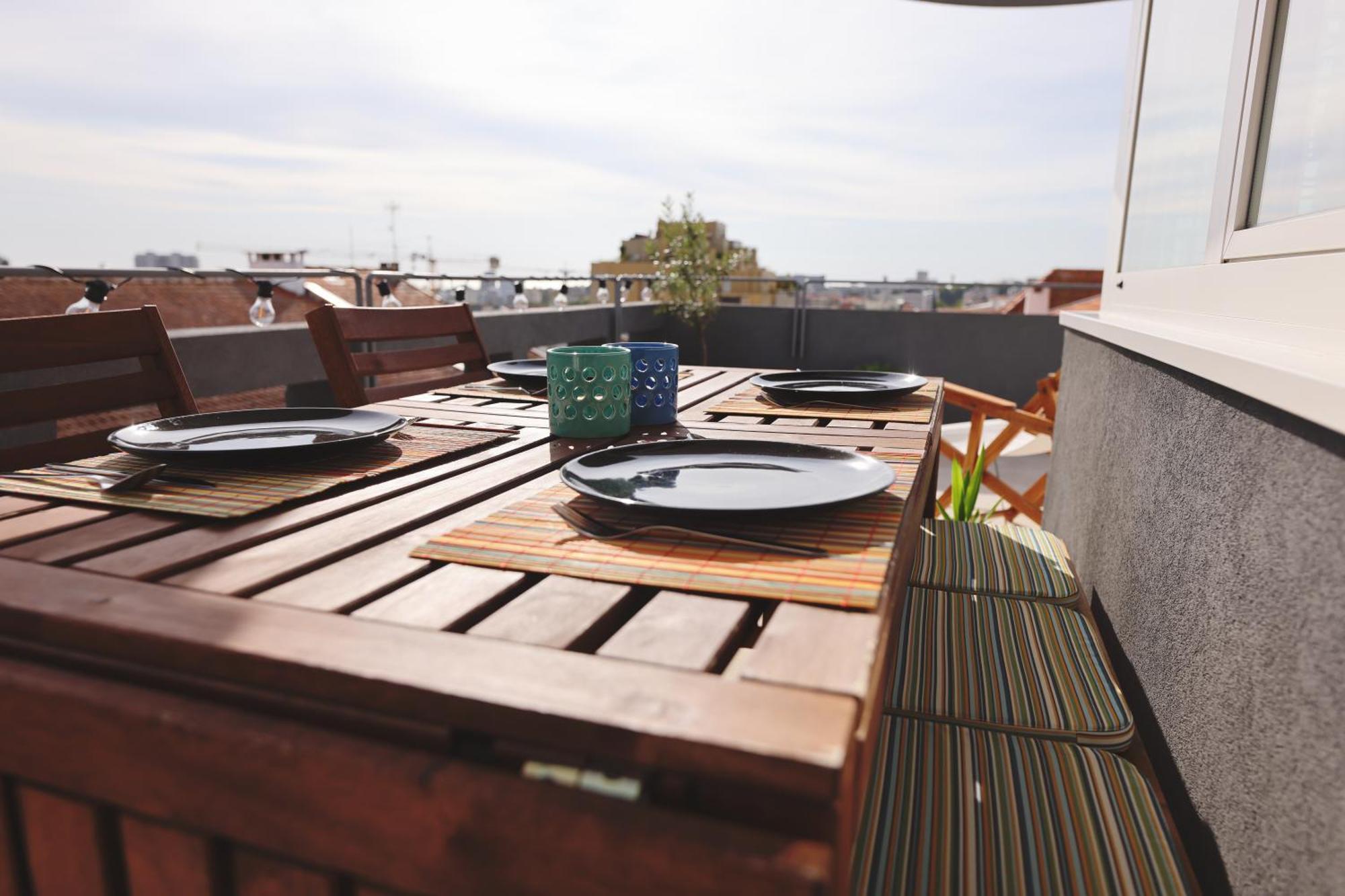 Boavista Sunlit Duplex With Terrace Apartment